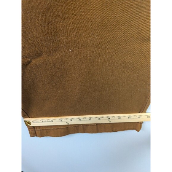 Kensie Jeans Women 12/31 Brown High Waist Wide Leg Pockets Boho Jeans Ankle NWT - Picture 15 of 16